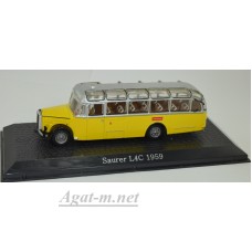 7163104-АТЛ Автобус SAURER L4C 1959 Yellow/White